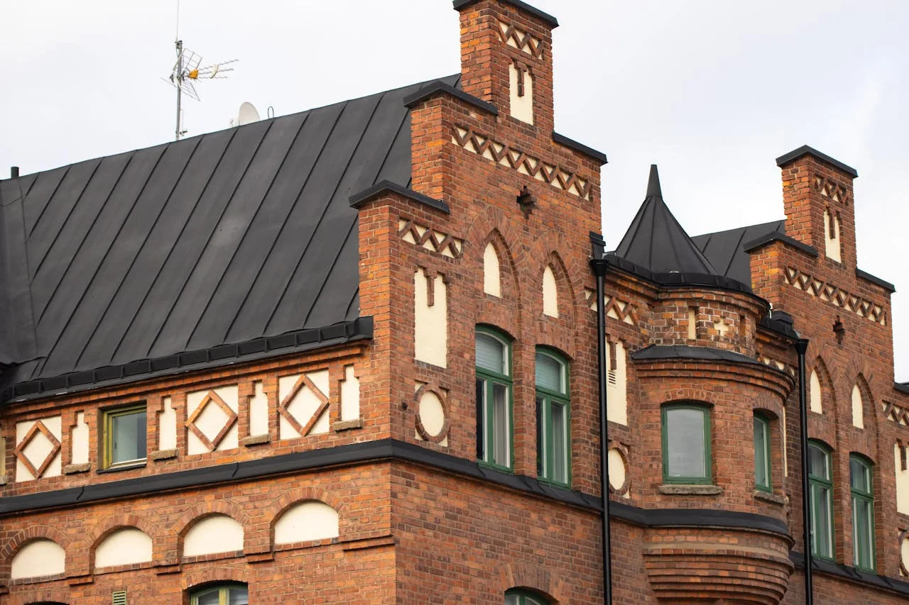 Plåtläggning villa Lund
